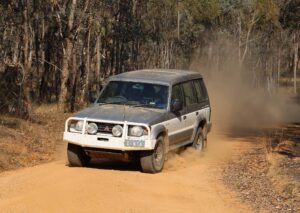 David and Kate Officer Pajero (Geoff Byron)